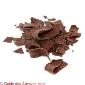 Copeaux de chocolat noir