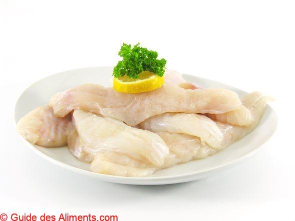 Filets de lotte - baudroie