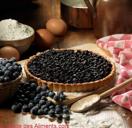Tarte aux myrtilles