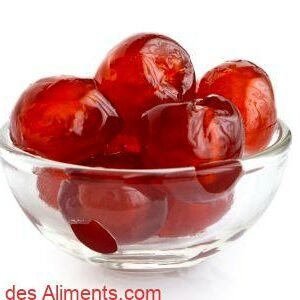 cerises confites