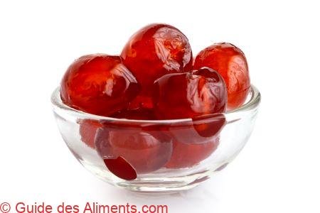 cerises confites