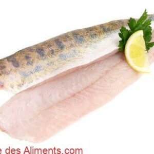 filet de sandre cru frais