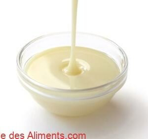 Lait concentré sucré