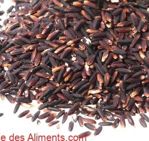 riz gluant noir