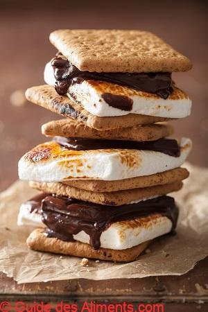 Marshmallow S'mores au Chocolate