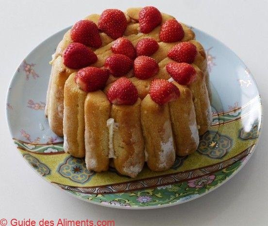 charlotte aux fraises
