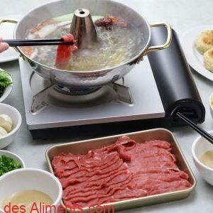 shabu shabu à l'agneau