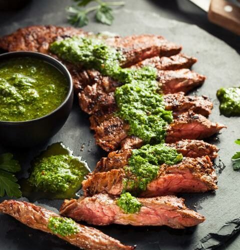 Bavette de Bœuf au Chimichurri