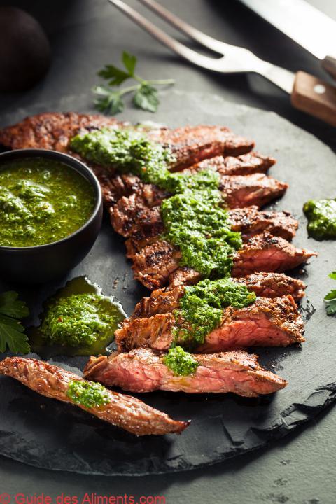 Bavette de B&oelig;uf au Chimichurri