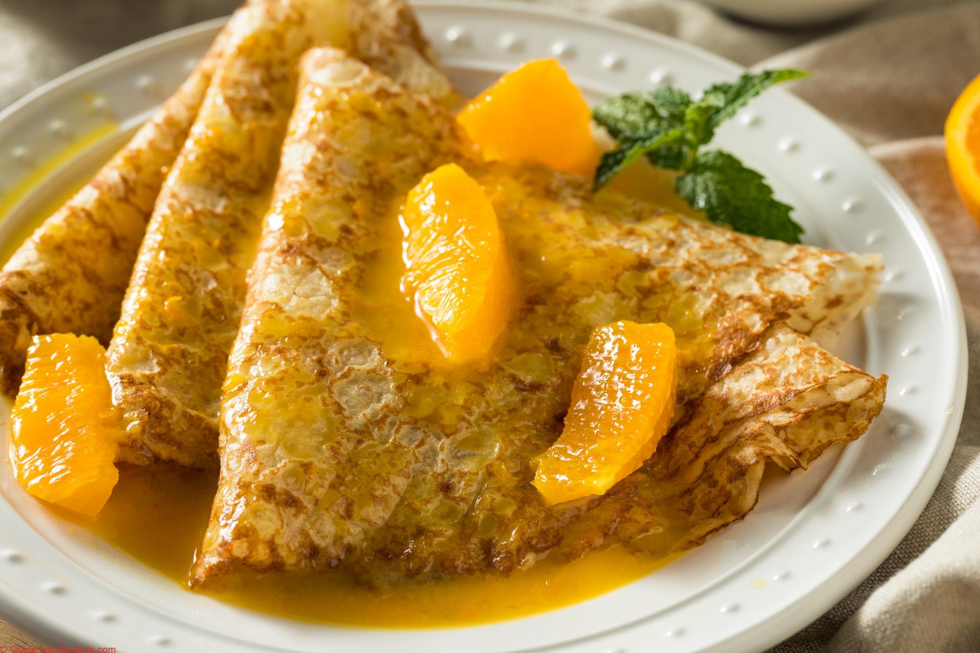 Cr&egrave;pes Suzette