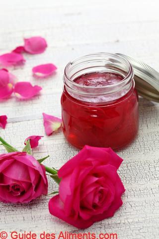 Confiture de p&eacute;tales de roses