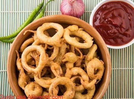 Pakoras aux oignons