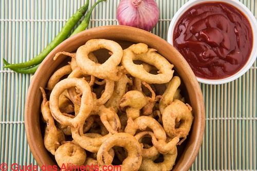 Pakoras aux oignons