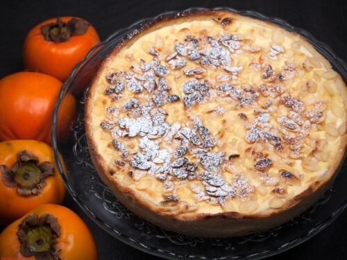 Flan au kaki