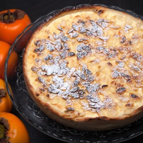 Flan au kaki