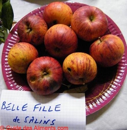 Pomme Belle fille de Salins
