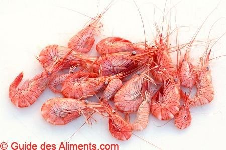 Crevettes bouquet