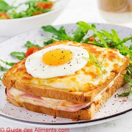 croque-madame au four
