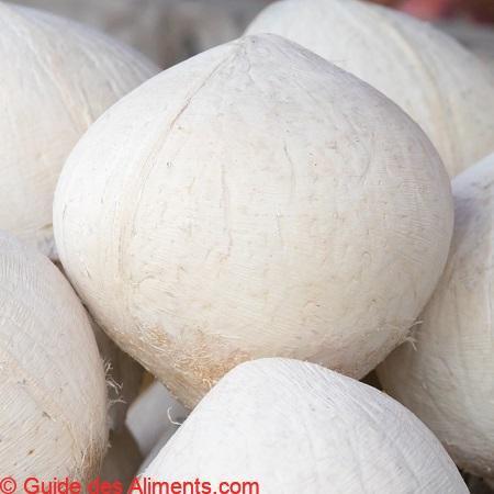 Noix de coco blanche