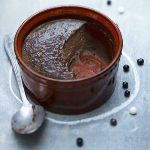 Flan choco-châtaigne