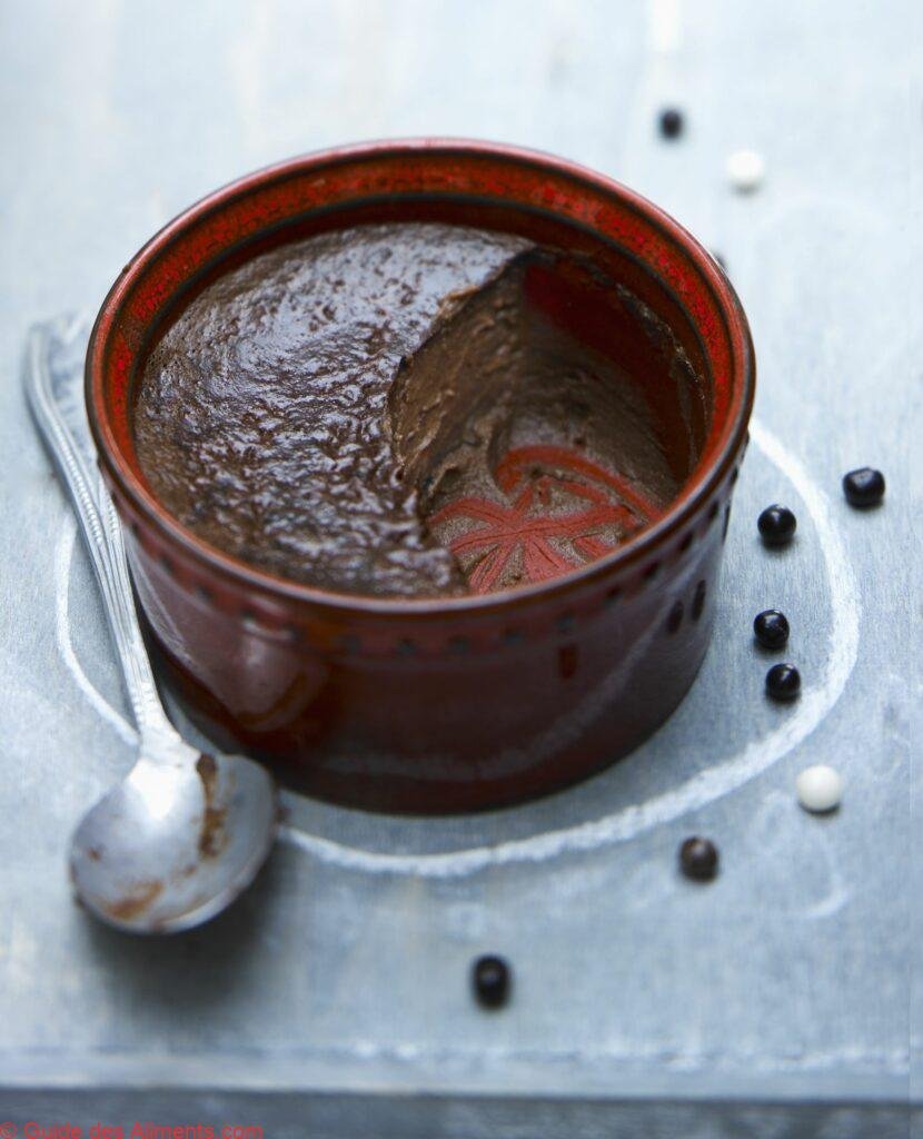 Flan choco-châtaigne