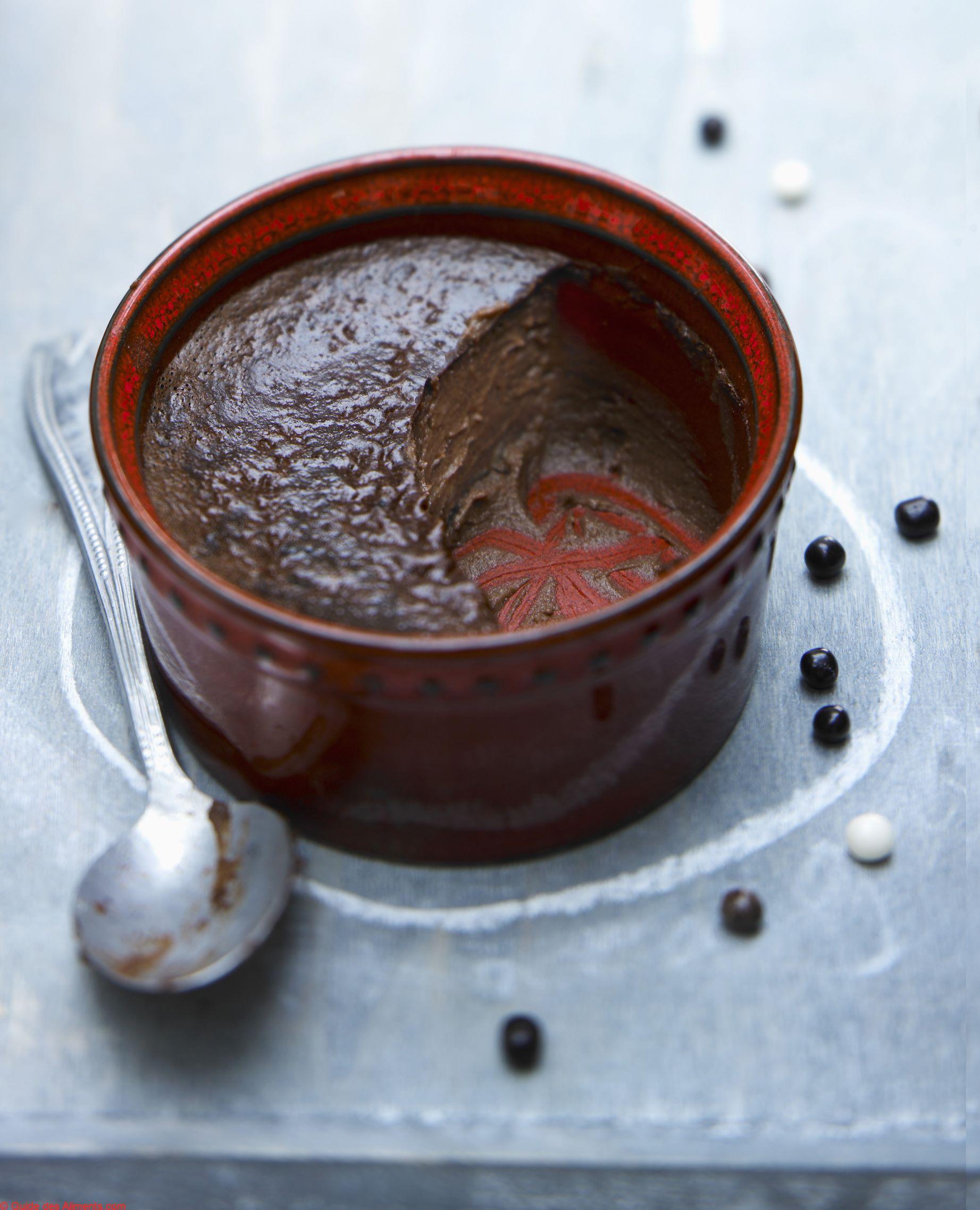 Flan choco-ch&acirc;taigne