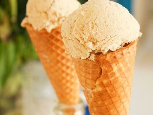 Glace à la chicorée