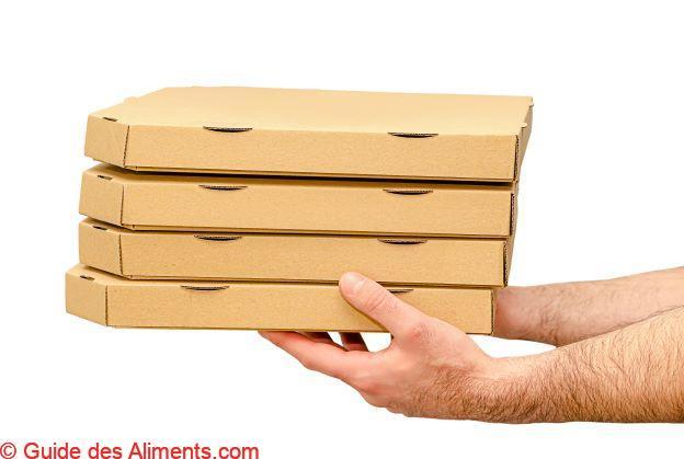 Carton &agrave; pizza