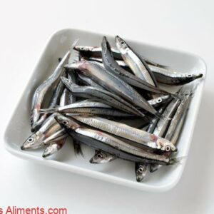 Hareng rond &agrave; rayures argent&eacute;es