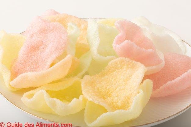 chips de crevettes