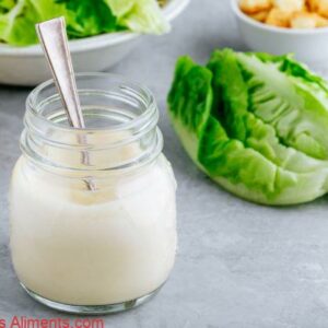 Vinaigrette C&eacute;sar maison