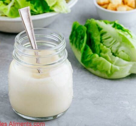 Vinaigrette César maison