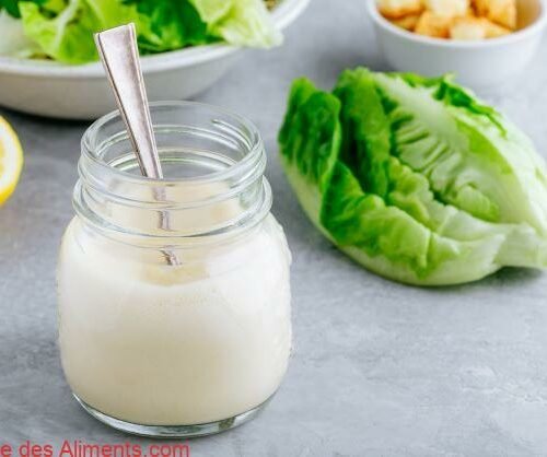 Vinaigrette César maison