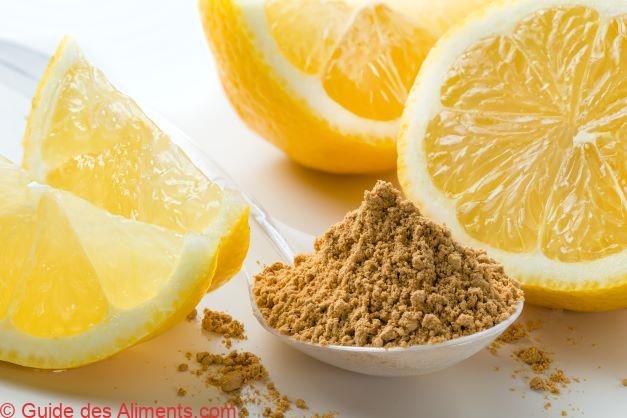 Citron en poudre