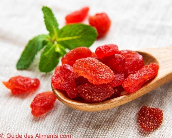 Fraises séchées