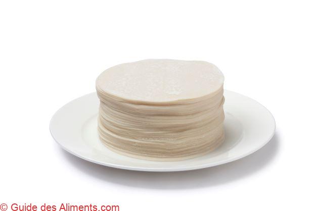 Emballages de pâte à dumpling