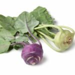 Chou-rave blanc et violet