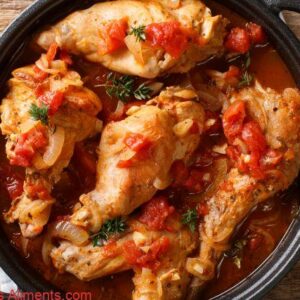 Cunillo d'Andorre (Lapin &agrave; la sauce tomate)