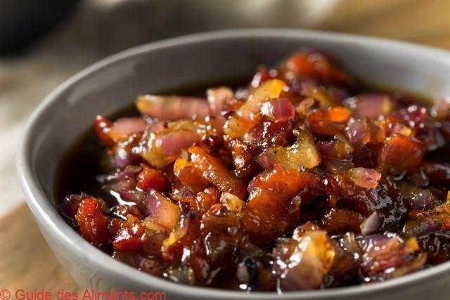 Confiture de bacon (Bacon jam)