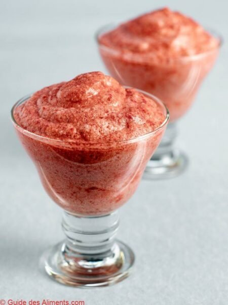 Sabayon aux framboises