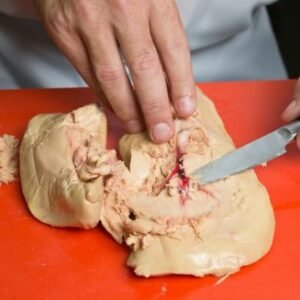 dénerver un foie gras