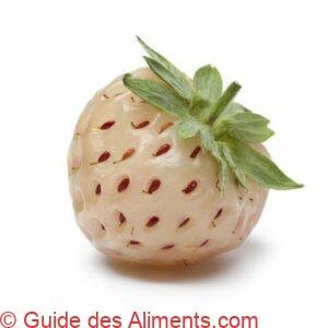 fraise blanche