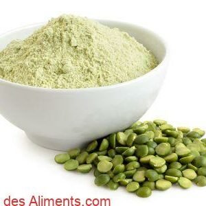 Farine de pois verts