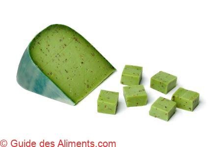 Gouda au pesto vert