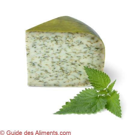 fromage de chèvre à l'ortie
