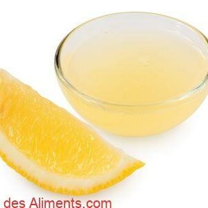 jus de citron