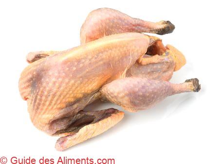 pintade label rouge cru