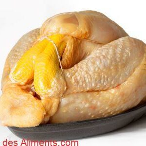 poulet jaune fermier Label Rouge