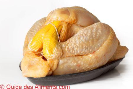 poulet jaune fermier Label Rouge
