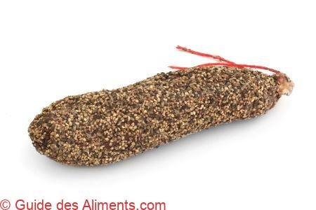 Saucisson sec au poivre